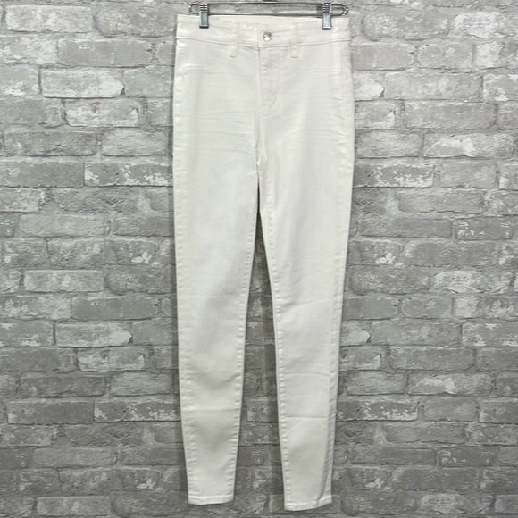 American Eagle White High Rise Jegging - Picture 1 of 5